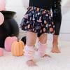 Boo Halloween Long Sleeve Tutu Bodysuit, Black - Dresses - 3