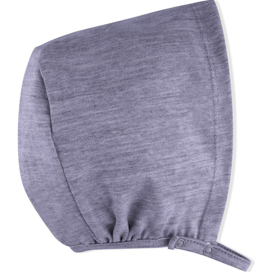 Beanie, Grey Merino Wool - Hats - 1