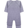 Babygrow, Grey Merino Wool - Onesies - 4