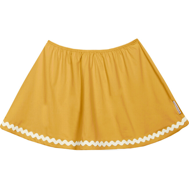 Pauline Swimming Skirt, Ecru & Crispy Gold