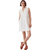 Women's Tamara Dress, Spa White - Dresses - 1 - thumbnail