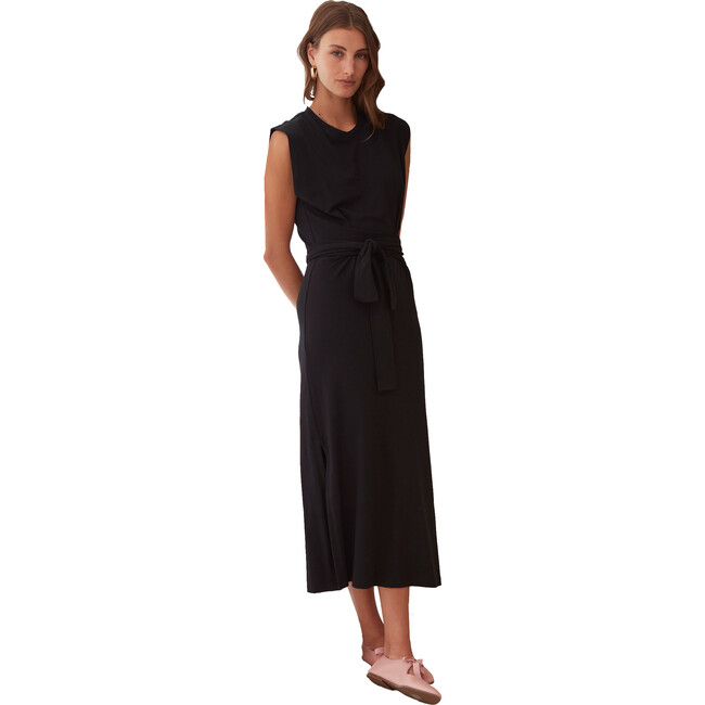 Women's Samira Dress, Deep Black