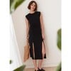 Women's Virginia Dress, Deep Black - Dresses - 3