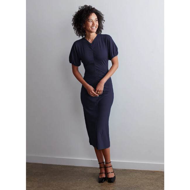 Women's Mable Dress, Graphite - Dresses - 3