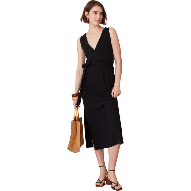 Women's Helaine Dress, Deep Black