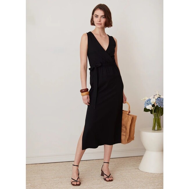 Women's Helaine Dress, Deep Black - Dresses - 2