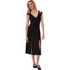 Women's Evelyn Dress, Deep Black - Dresses - 1 - thumbnail