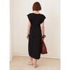 Women's Delia Dress, Deep Black - Dresses - 4