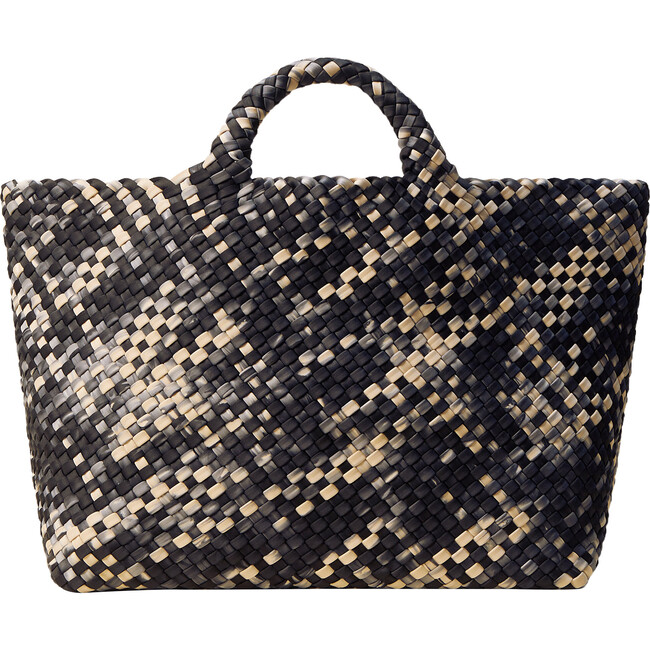 Women's St. Barths Hand-Woven Neoprene Large Tote, Watercolor & Nimbus