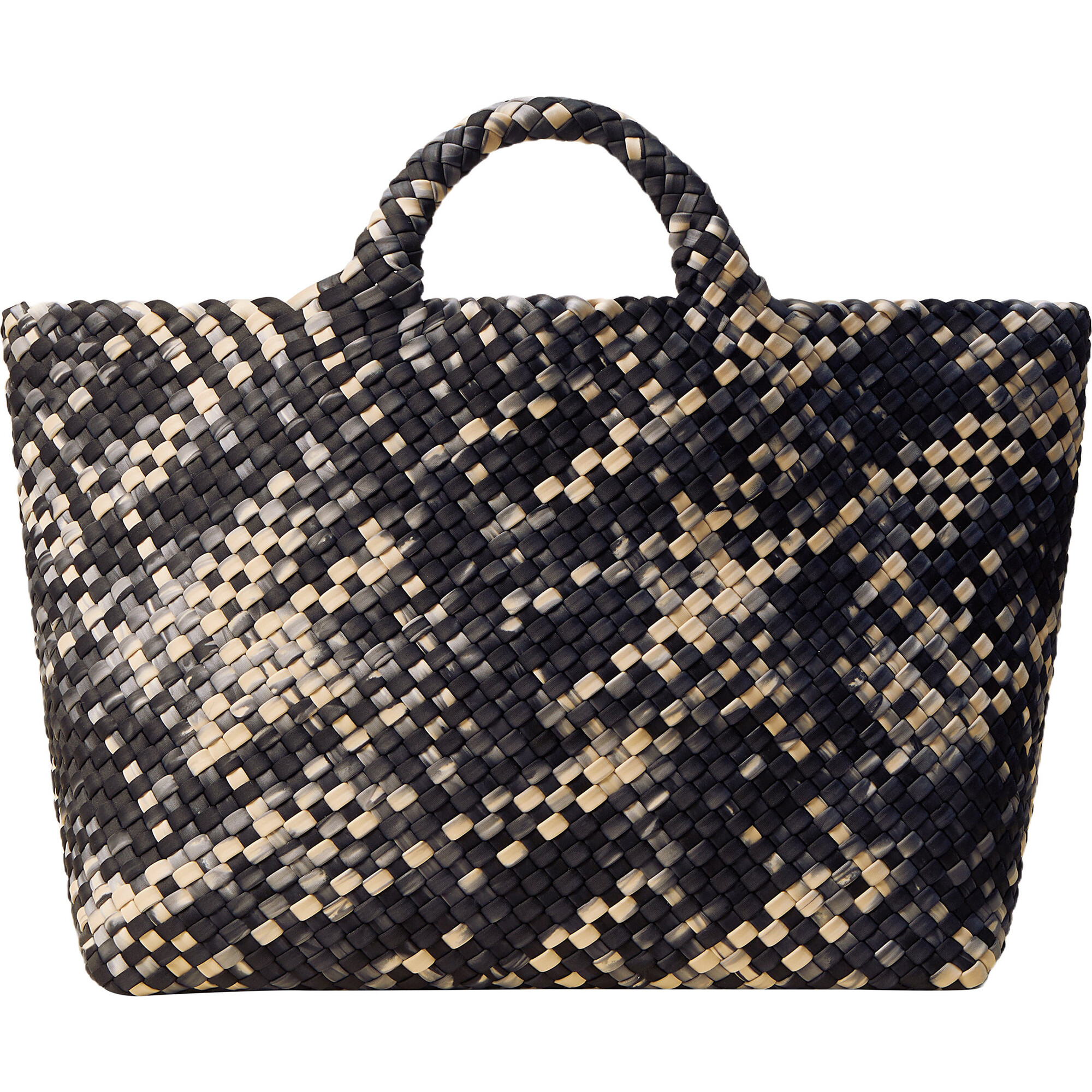 環境に配慮した★NAGHEDI★St. Barths Large Tote Watercolor St. Barths Large Tote | Rio