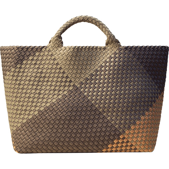 Women's St. Barths Hand-Woven Neoprene Large Tote, Graphic Geo & Melbourne