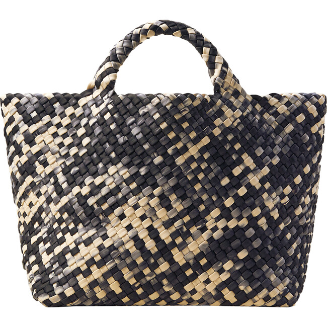 Women's St. Barths Hand-Woven Neoprene Medium Tote, Watercolor & Nimbus