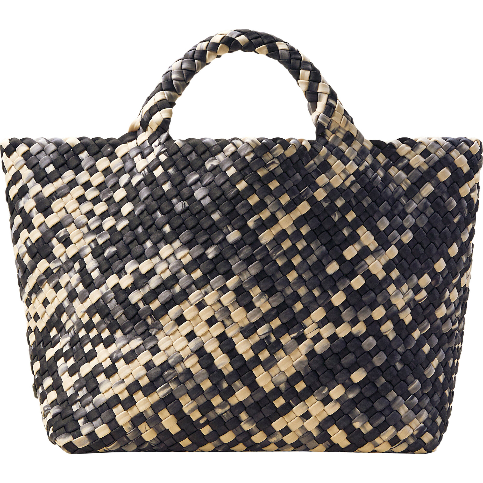 ★NAGHEDI★St. Barths Petit トートバッグ Watercolor / Nimbus Women's St. Barths Petit Handwoven Tote Watercolor, Nimbus
