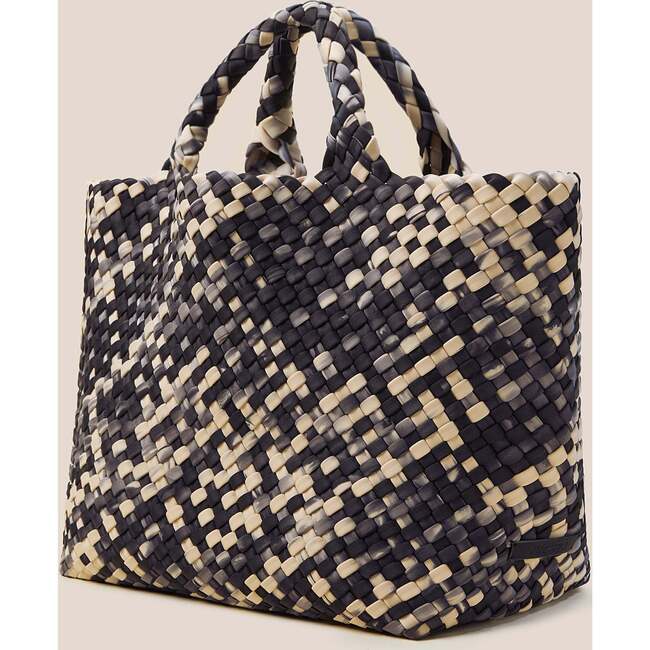 Women's St. Barths Hand-Woven Neoprene Medium Tote, Watercolor & Nimbus - Bags - 4