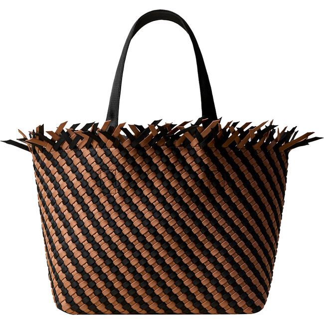 Women's Havana Hand-Woven Neoprene Medium Tote, Algarve