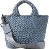 Women's St. Barths Hand-Woven Neoprene Crossbody Strap Petit Tote, Nova - Bags - 1 - thumbnail