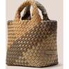 Women's St. Barths Hand-Woven Neoprene Crossbody Strap Petit Tote, Graphic Geo & Melbourne - Bags - 4