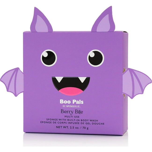 Boo Pals Body Wash Infused Buffer Bat, Vanilla Bite - Body Cleansers & Soaps - 2