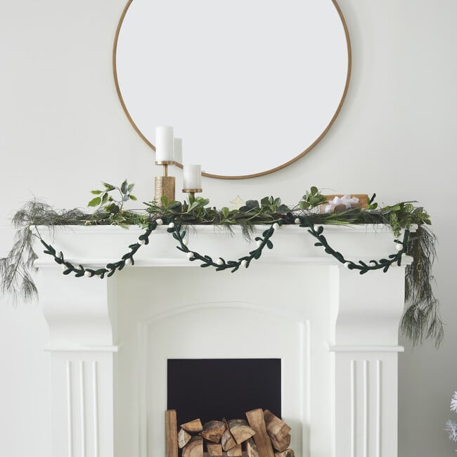 Christmas Garland, Cream - Garlands - 4