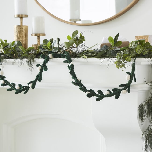 Christmas Garland, Cream - Garlands - 6