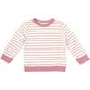 Remy Sweatshirt, Rose French Stripe - Sweatshirts - 1 - thumbnail