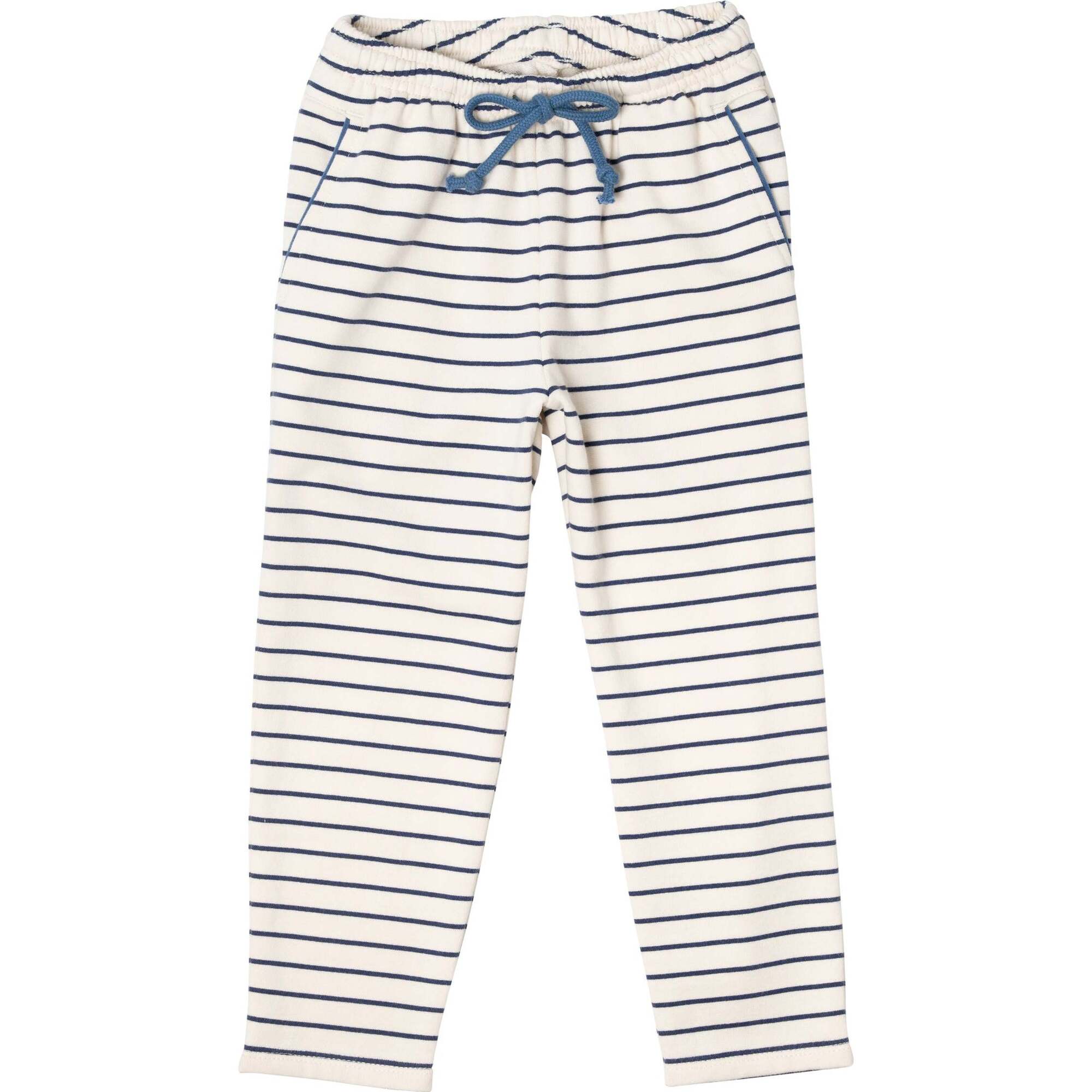 Chris Jogger, Navy French Stripe - Sweatpants - 1