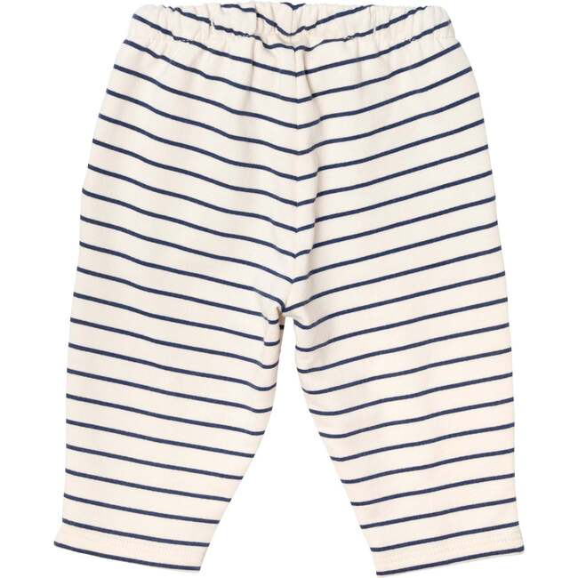 Chris Baby Jogger, Navy French Stripe - Sweatpants - 2