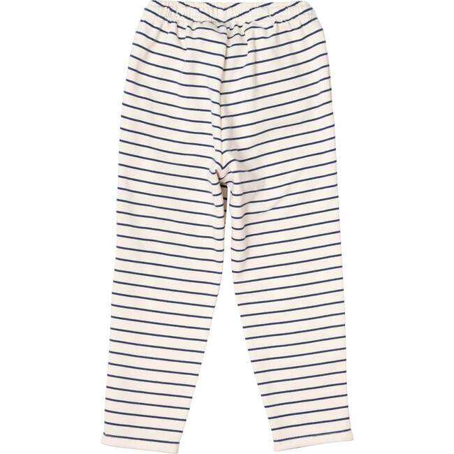 Chris Jogger, Navy French Stripe - Sweatpants - 2