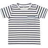 Willie  T-Shirt, Navy Stripe - T-Shirts - 1 - thumbnail