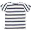 Willie  T-Shirt, Navy Stripe - T-Shirts - 2