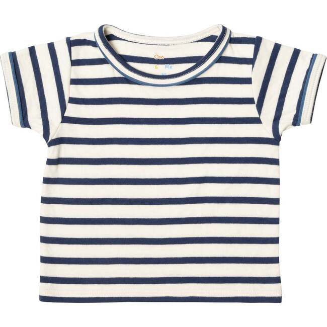 Willie Baby T-Shirt, Navy Stripe