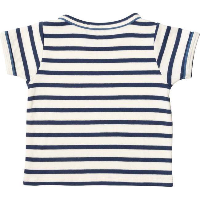 Willie Baby T-Shirt, Navy Stripe - T-Shirts - 2