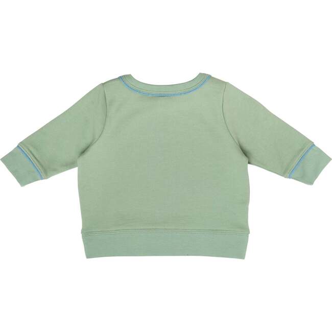 Remy Baby Sweatshirt, Basil - Sweatshirts - 2