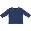 Edward Baby T-Shirt, Navy - T-Shirts - 1 - thumbnail