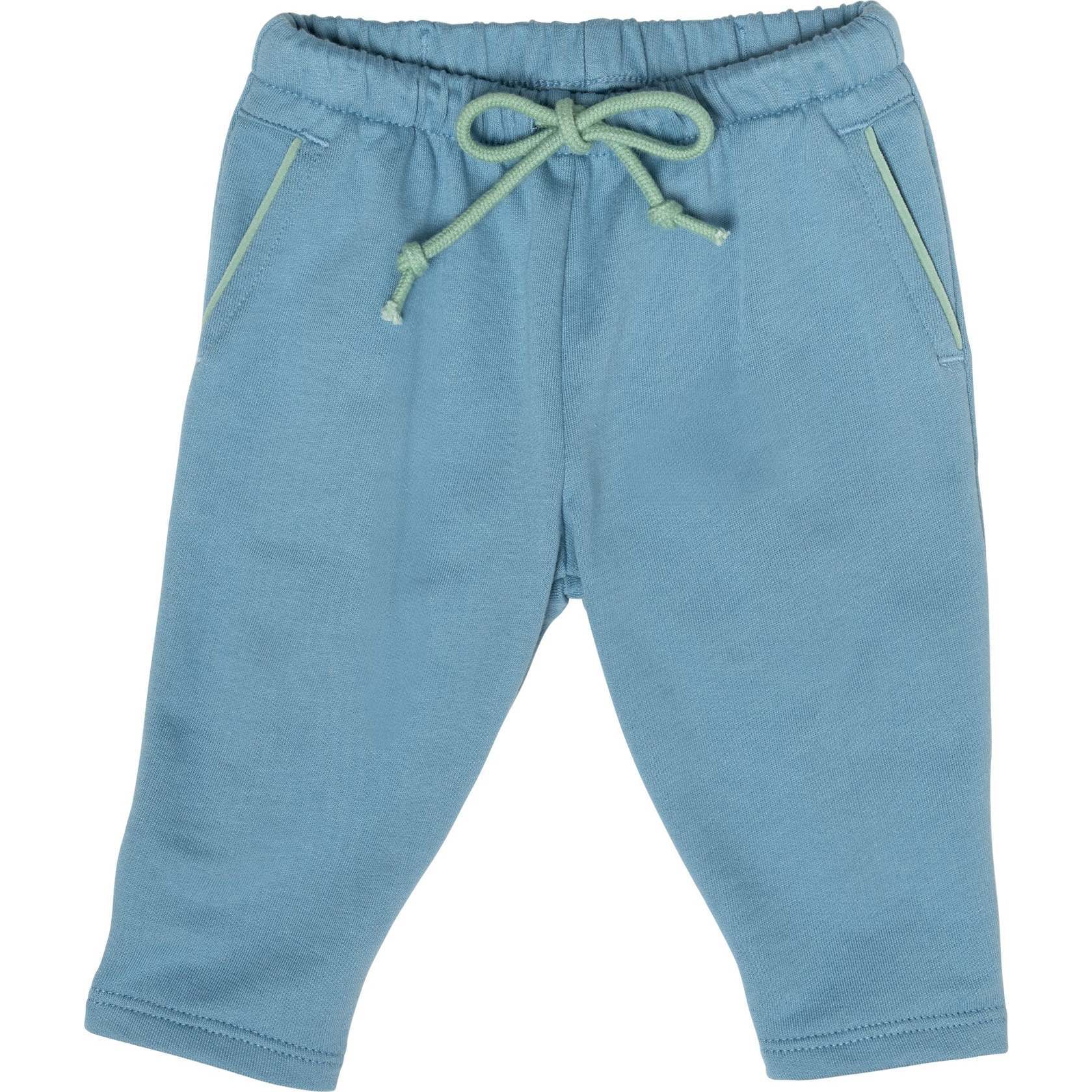 Chris Baby Jogger, Dusty Blue - Sweatpants - 1