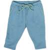 Chris Baby Jogger, Dusty Blue - Sweatpants - 1 - thumbnail