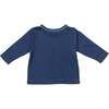 Edward Baby T-Shirt, Navy - T-Shirts - 2