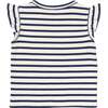 Adrian T-Shirt, Navy Stripe - T-Shirts - 2