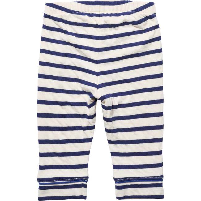 Andy Baby Legging, Navy Stripe - Leggings - 2