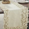 Wool Table Runner Border, Cream - Accents - 6