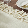 Wool Table Runner Border, Cream - Accents - 8