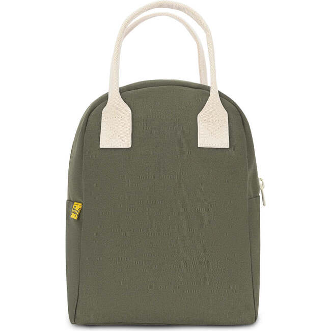 Zipper Lunch Bag, Dark Olive