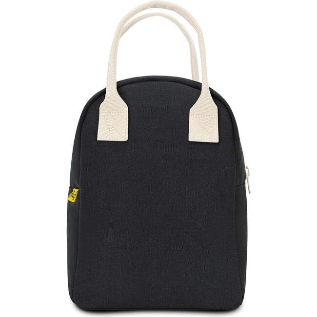 Zipper Lunch Bag,  Carbon & Natural