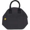 Zipper Lunch Bag, Carbon & Black - Lunchbags - 3