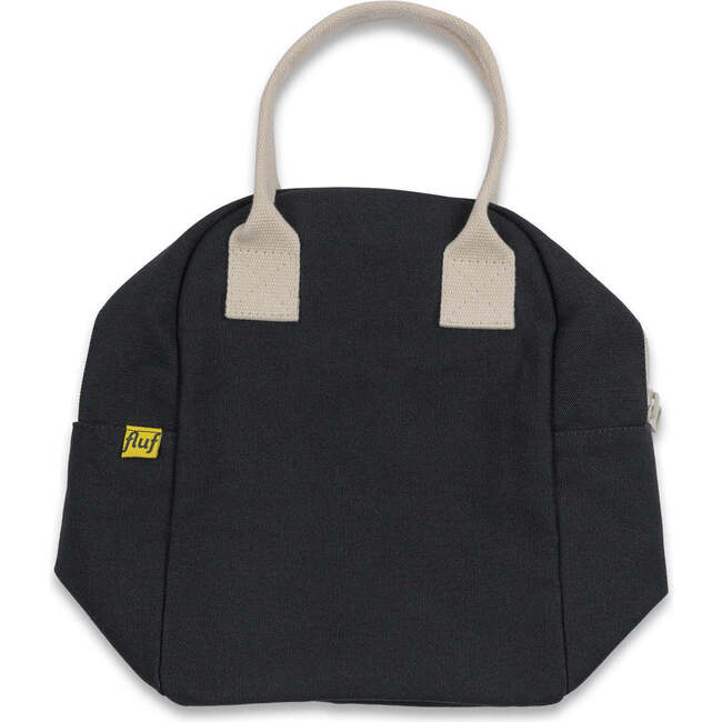 Zipper Lunch Bag,  Carbon & Natural - Lunchbags - 3