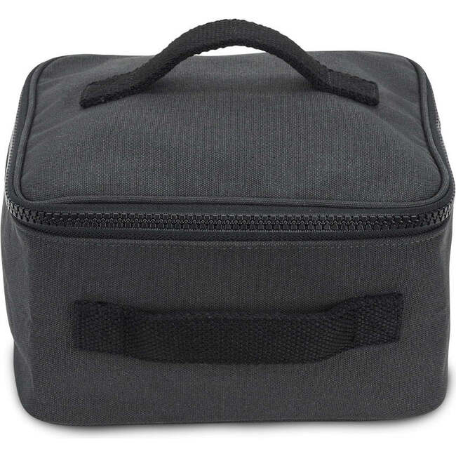 Square Lunch Bag, Carbon