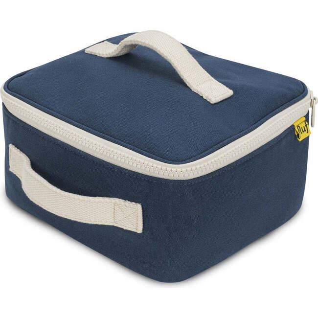 Square Lunch Bag, Classic Navy - Lunchbags - 2