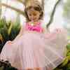 Princess Apron Dress Set, Dark Pink - Costumes - 3