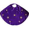 Superhero Star Cape + Mask + Cuffs Set, Purple - Costumes - 5