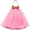 Princess Apron Dress Set, Dark Pink - Costumes - 5